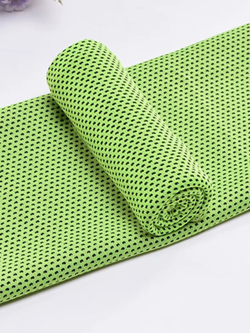 1Pc Cooling Towel Superfiber Cold Towel Wrap Cool Cool Neck Rag Sports Fitness Towel Multi-Color Selection
